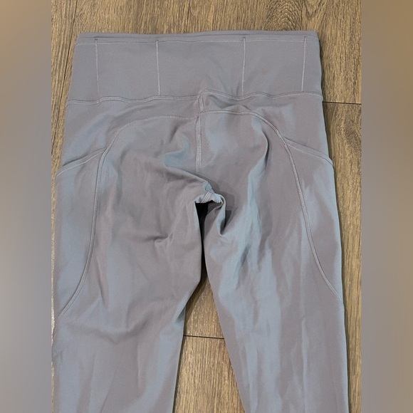 Lululemon Fast and Free Tight II 25" Non-Reflective Nulux in Violet Verbena Sz 6 - Picture 8 of 10